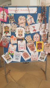 Narrenzunft Rottenburg e. V. Ausstellung Kindermasken
