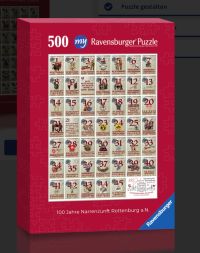 Jubiläums Puzzel 100 Jahre Narrenzunft Rottenburg e. V.