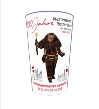 Sammelbecher 100 Jahre Narrenzunft Rottenburg e. V. "Pompele"